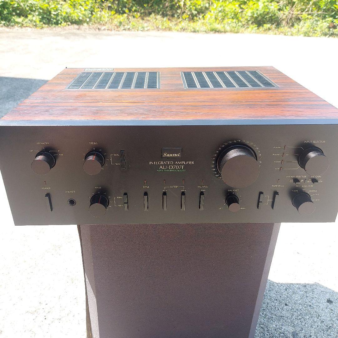 サンスイステレオアンプAU-D707F SANSUI AU-D707Fの仕様 サンスイ