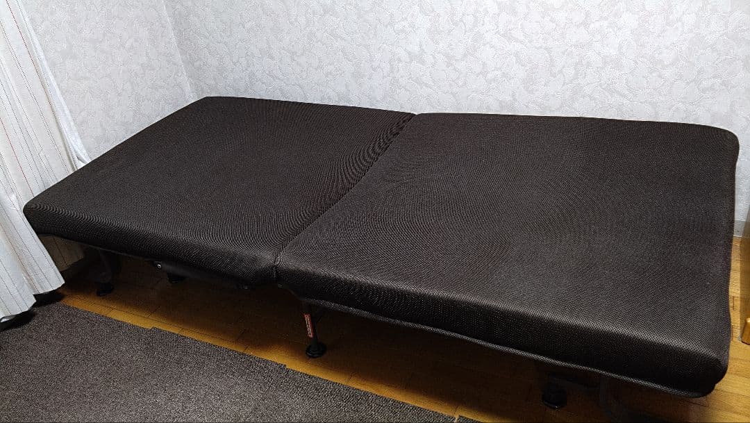 ニトリ 折りたたみベッド ダークブラウン 折りたたみベッド (レビン2 BR) | ニトリネット【公式】 家具