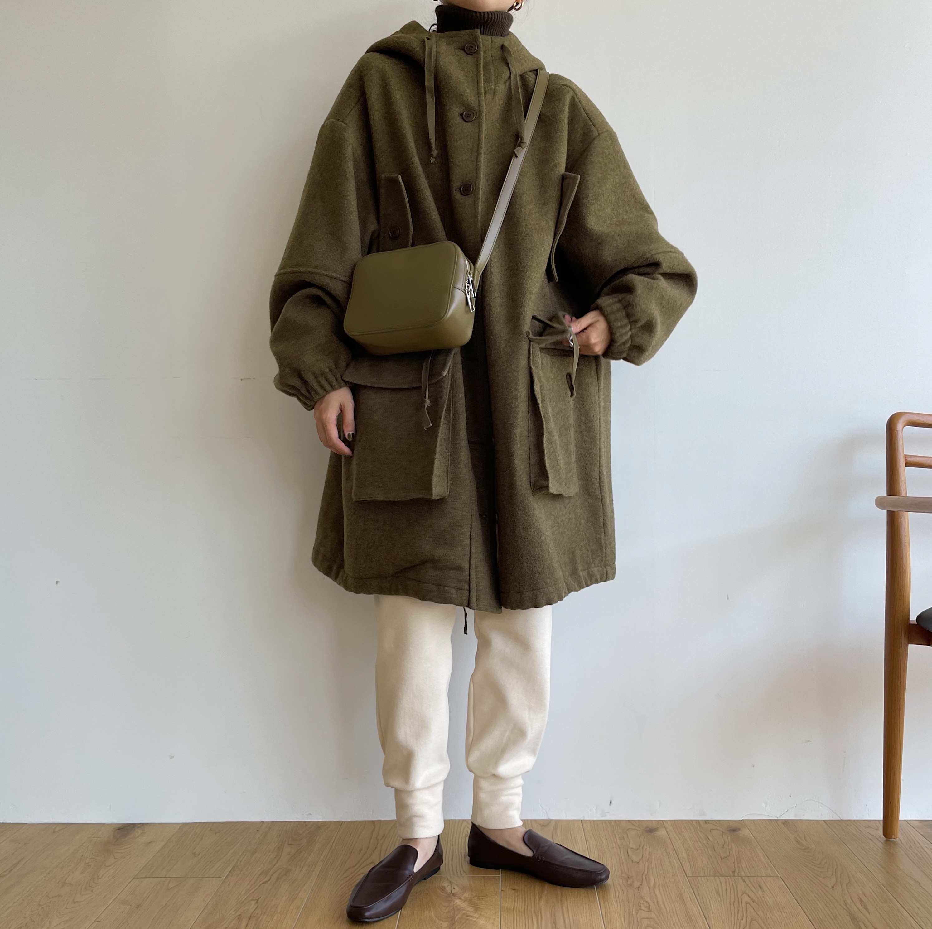 nokcha original】military wool coat - NOKCHA