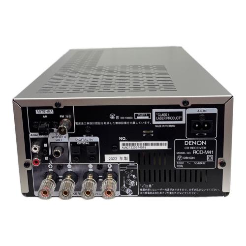 DENON (デノン) オーディオプレーヤー RCD-M41 2022年製｜トレファクONLINE